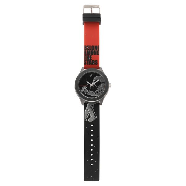 Fastrack Space Rover Quartz Analog Black Dial Silicone Strap Unisex Watch - image number 5