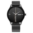 Fastrack Style Up Quartz Analog with Day and Date Black Dial Stainless Steel Strap Watch for Guys - image number 2