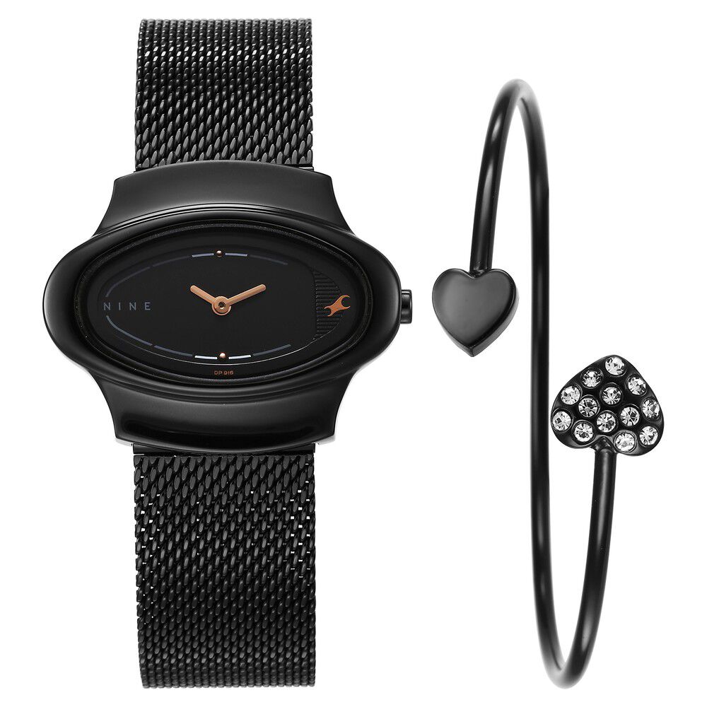 Fastrack ladies clearance black watches