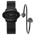 Fastrack Pulse Quartz Analog White Dial Brown Stainless Steel Strap Watch For Girls