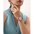 Fastrack Stunners X Quartz Analog Pink Dial Stainless Steel Strap Watch For Girls - image number 5