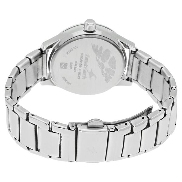 Fastrack Quartz Analog Silver Dial Stainless Steel Strap Watch for Girls - image number 3