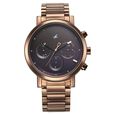 Fastrack Tick Tock Quartz Analog Black Dial With Brown Stainless steel Strap Watch for Guys - image number 0