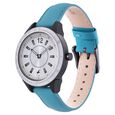 Fastrack Modular Quartz Analog Silver Dial Leather Strap Watch for Girls - image number 2
