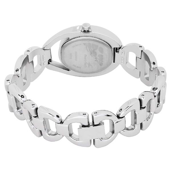 Fastrack Quartz Analog Orange Dial Metal Strap Watch for Girls - image number 2