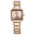 Fastrack Vyb Minimalist Quartz Analog Rose Gold Dial Metal Strap Watch For Girls - image number 1