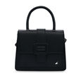 Fastrack Solid Structured Satachel  in Black - image number 2