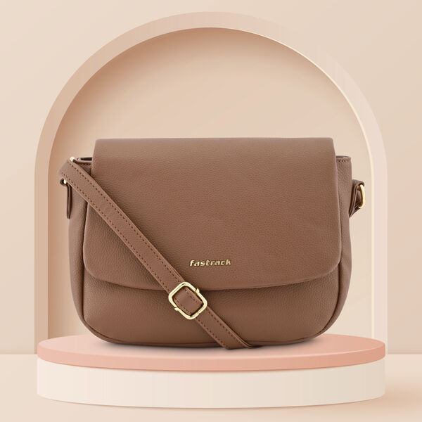 Fastrack Carryall Tan Sling with Adjustable Strap - image number 0