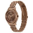 Fastrack Crush Quartz Analog Brown Dial Stainless Steel Strap Watch for Girls - image number 2