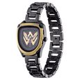 Fastrack Wonder Woman Quartz Analog Black Dial Metal Strap Watch for Girls - image number 3