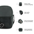 Fastrack Black Crossbody Sling Bag for Girls - image number 8