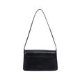 Fastrack Structured Shoulder Bag for Women | Trendy Shoulder Bag for Girls, Ladies, Women | Chic Textured Bag Made of High Quality Faux Leather (Black) - image number 2