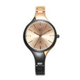 Fastrack Vyb Striker Quartz Analog Rose Gold Dial Metal Strap Watch for Girls - image number 0