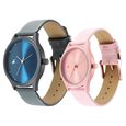 Fastrack Mixmatched Couple Watches with Blue and Pink Dial - image number 2