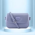 Fastrack Sling Bag with Acetate Detail in Purple - image number 0