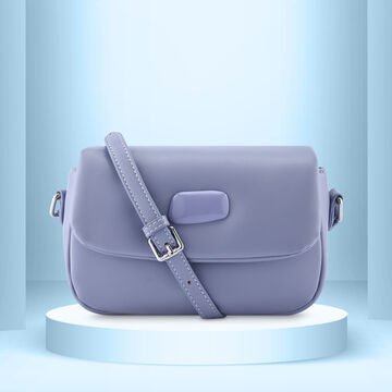 Fastrack Sling Bag with Acetate Detail in Purple