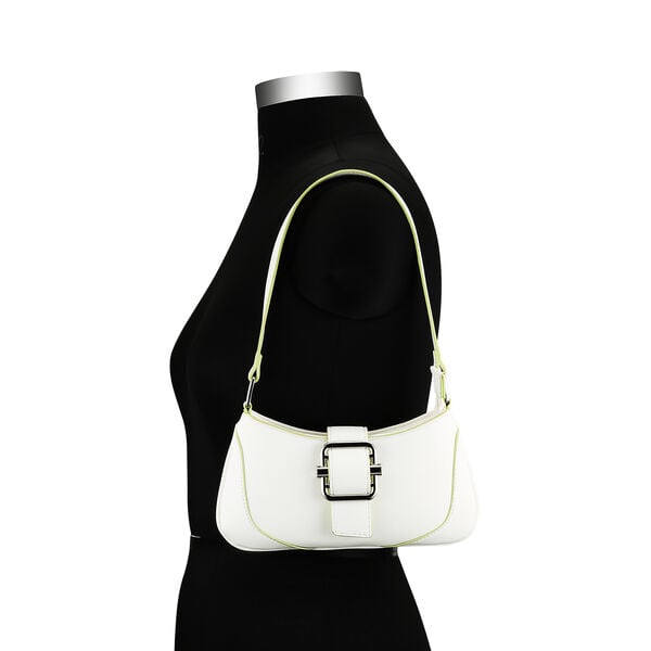 Fastrack Buckle Shoulder Bag in White - image number 4