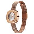 Vyb Runway By Fastrack Quartz Analog Silver Dial Metal Strap Watch For Girls - image number 3