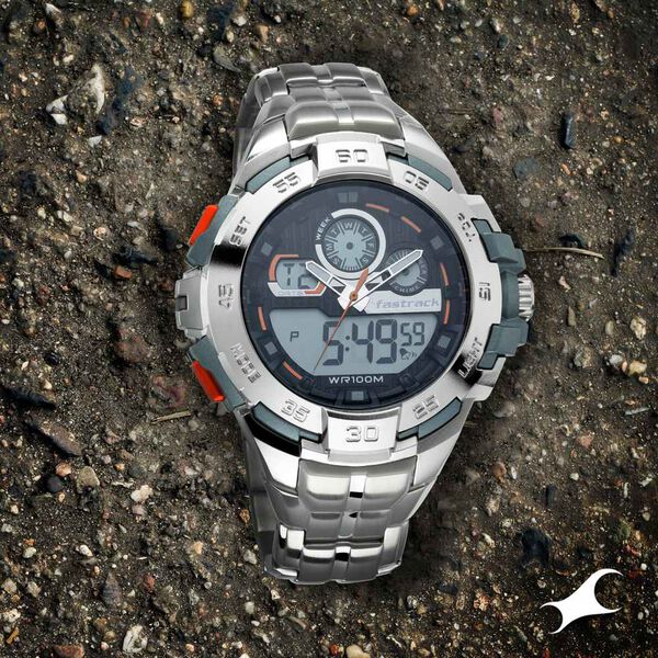 Fastrack Mean Machines Guys Ana Digi Watch - image number 0
