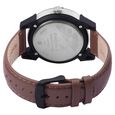 Fastrack Modular Quartz Analog Silver Dial Leather Strap Watch for Guys - image number 4