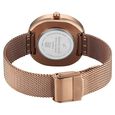 Fastrack Gelato rosegold analog mesh strap watch with Plum dial for Girls - image number 5