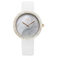 Fastrack Younique Quartz Analog Mother Of Pearl Dial LeatherStrap Watch For Girls - image number 1