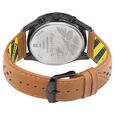 Fastrack Fastfit Quartz Analog with Day and Date Blue Dial Leather Strap Watch for Guys - image number 4