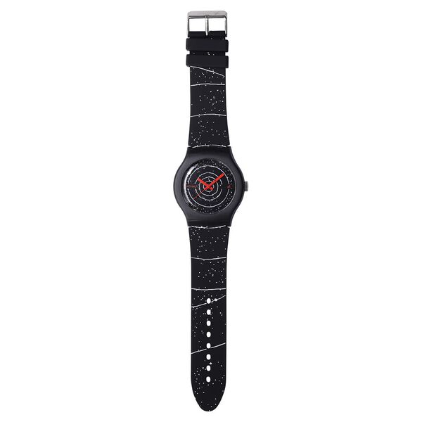 Fastrack Space Rover Quartz Analog Black Dial Silicone Strap Unisex Watch - image number 5
