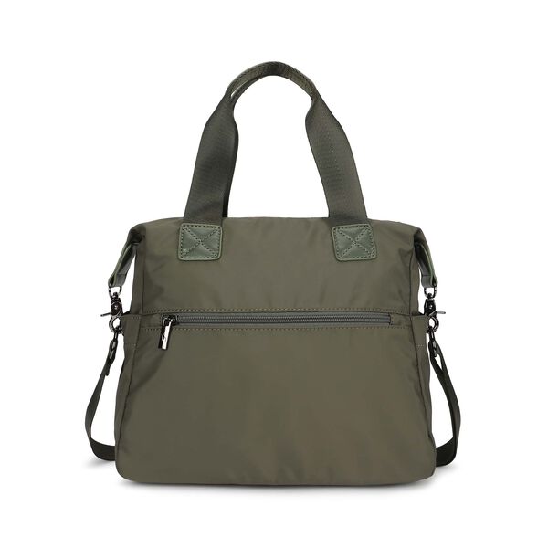 Olive Edge Nylon Satchel - image number 5