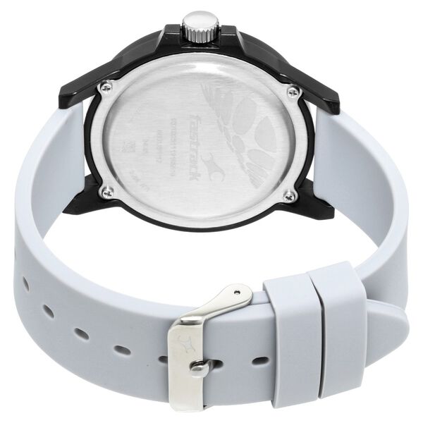 Fastrack Fastfit Quartz Analog Grey Dial Silicone Strap Unisex Watch - image number 4
