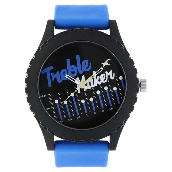 Fastrack Quartz Analog Black Dial Silicone Strap Watch for Girls - image number 0