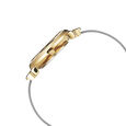 Fastrack Vyb Classique Quartz Analog Golden Dial Stainless Steel Strap Watch for Girls - image number 4