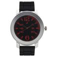 Fastrack Quartz Analog Yellow Dial Leather Strap Watch for Guys