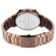 Fastrack Tick Tock Quartz Analog Black Dial With Brown Stainless steel Strap Watch for Guys - image number 4