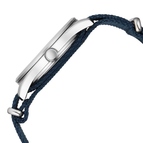 Fastrack Stunners Quartz Analog Blue Dial Blue Nylon Strap Watch For Guys - image number 4