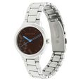 Fastrack Quartz Analog Brown Dial Metal Strap Watch for Girls - image number 1