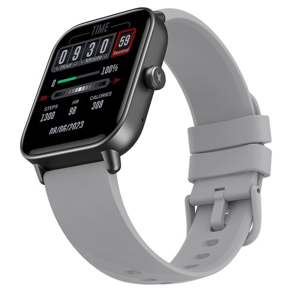 Fastrack Rider with 4.64 cm TFT LCD Display, SingleSync BT Calling Unisex Smart Watch with Grey Strap - image number 3