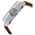 Fastrack Quartz Analog White Dial Leather Strap Watch for Guys - image number 2