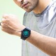 Vyb Quest By Fastrack Quartz Analog Green Gradient Dial Metal Strap Watch For Guys - image number 6