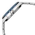 Vyb Horizon By Fastrack Quartz Analog Blue Dial Silver Stainless Steel Strap Watch For Guys - image number 5