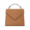 Fastrack Tan Structured Satchel Bag for Women - image number 2