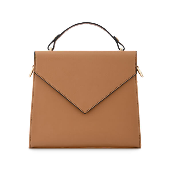 Fastrack Tan Structured Satchel Bag for Women - image number 2