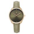 Fastrack Stunners Quartz Analog Purple Dial Silver Stainless Steel Strap Watch For Girls