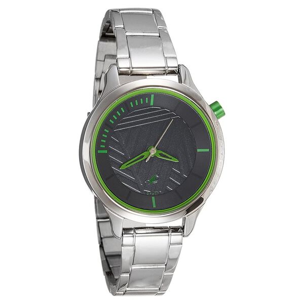 Fastrack Quartz Analog Grey Dial Stainless Steel Strap Watch for Girls - image number 0