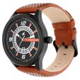 Fastrack Loopholes Quartz Analog with Date Black Dial Leather Strap Watch for Guys - image number 2