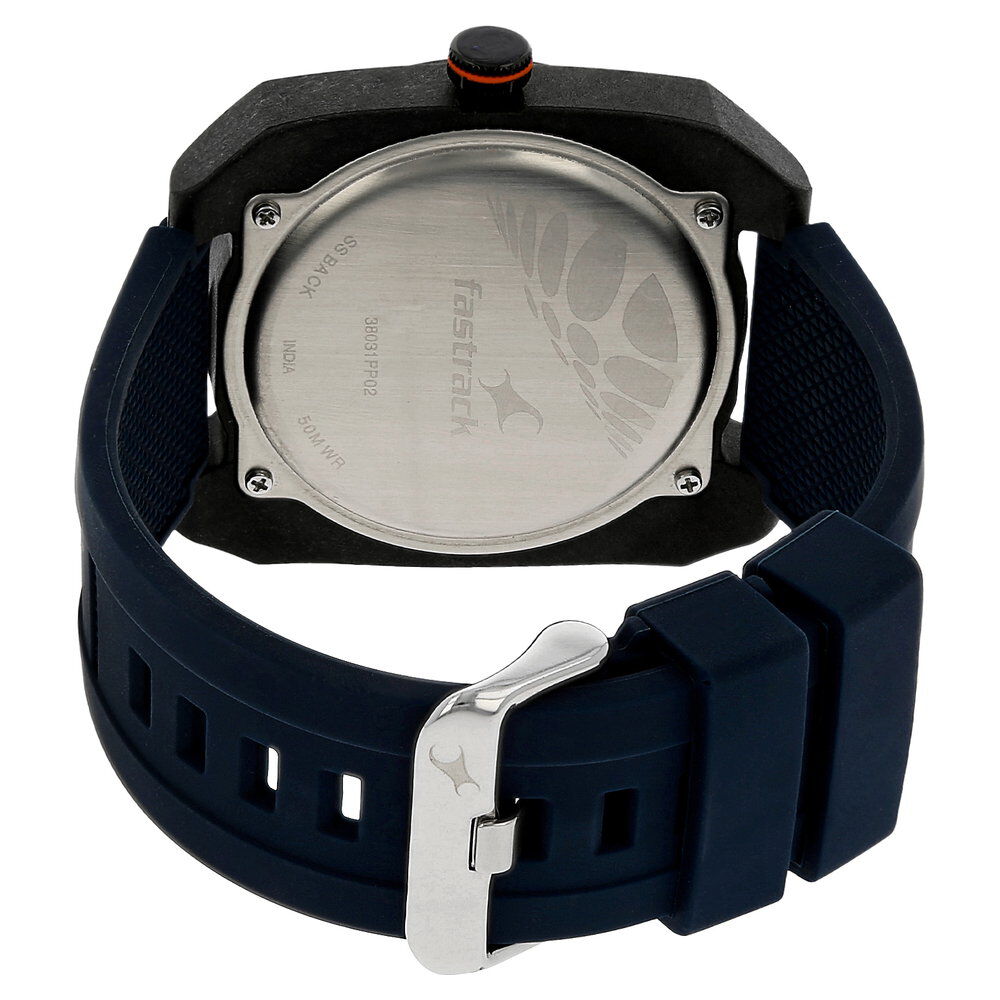 Fastrack titan ss cheap back 30m wr