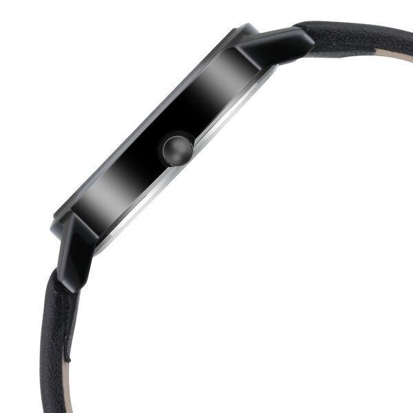 Fastrack Wear Your Look Quartz Analog with Day and Date Black Dial Leather Strap Watch for Girls - image number 3