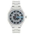 Fastrack Loopholes Quartz Analog with Date Black Dial Stainless Steel Strap Watch for Guys - image number 0