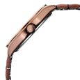 Vyb Aviator By Fastrack Quartz Analog Beige Dial Brown Stainless Steel Strap Watch For Guys - image number 4