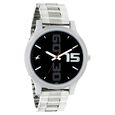 Fastrack Bold Quartz Analog Black Dial Stainless Steel Strap Watch for Guys - image number 1